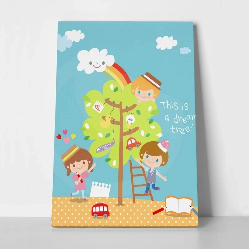 Πινακας σε καμβά TREE KIDS