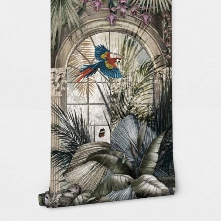 Αυτοκόλλητη Ταπετσαρία τοίχου TROPICAL RUINS - Tropical Sticky 2