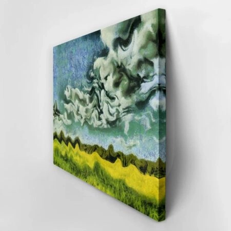 Πινακας σε καμβά VAN GOGH STYLE MEADOW - Vincent Van Gogh Sticky 2