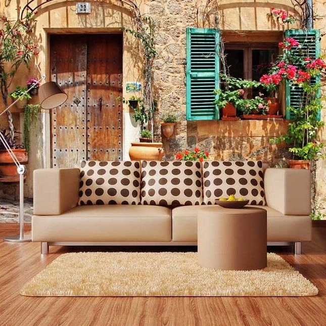 Αυτοκόλλητη Ταπετσαρία τοίχου VILLAGE HOUSE