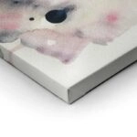 Πινακας σε καμβά WHITE TIGER WATERCOLOR