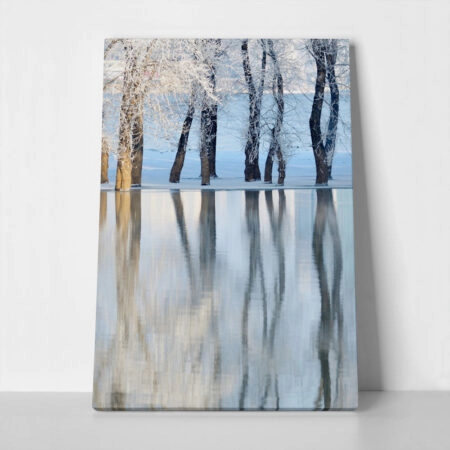 Πινακας σε καμβά WINTER LANDSCAPE