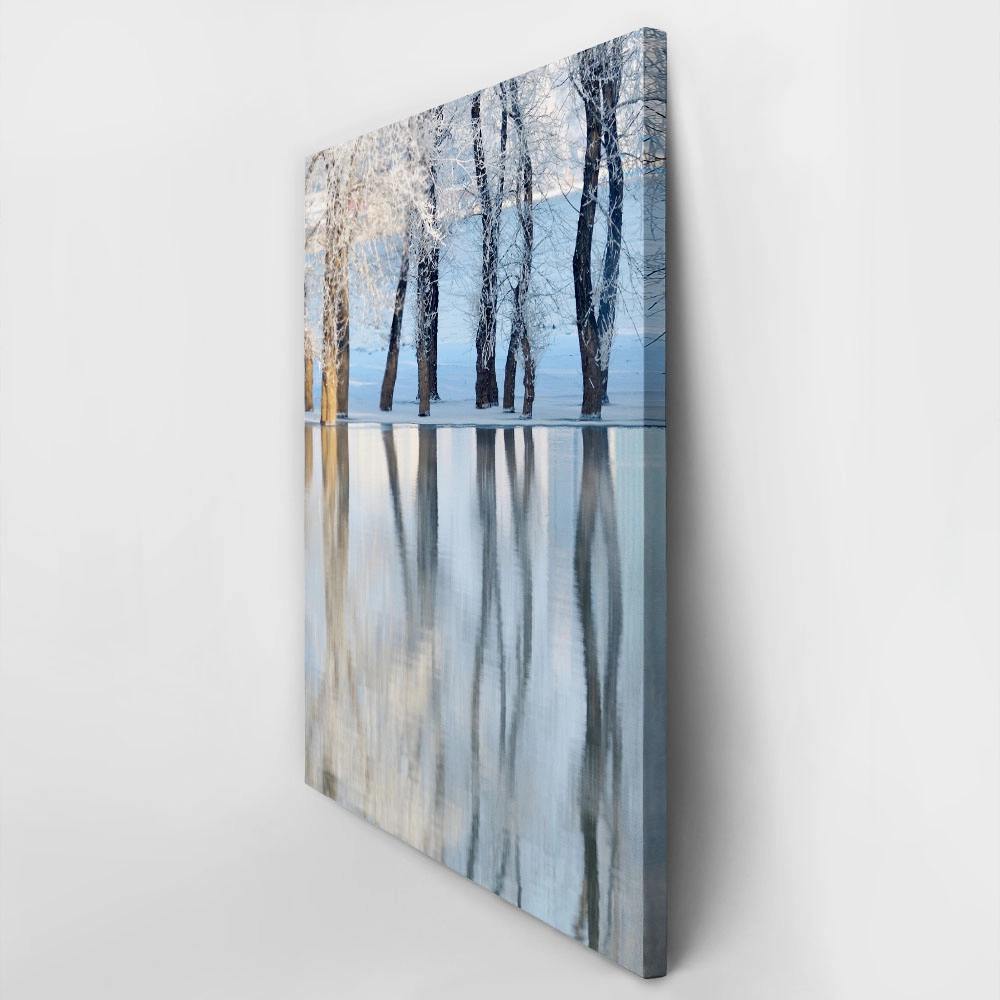 Πινακας σε καμβά WINTER LANDSCAPE