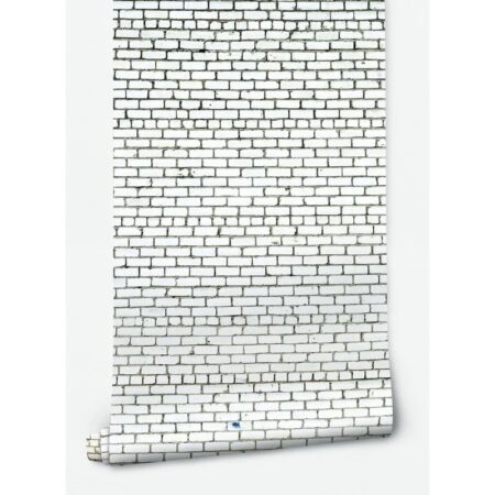 Αυτοκόλλητη Ταπετσαρία τοίχου WHITE BRICK - Απομίμηση υλικών Sticky 2