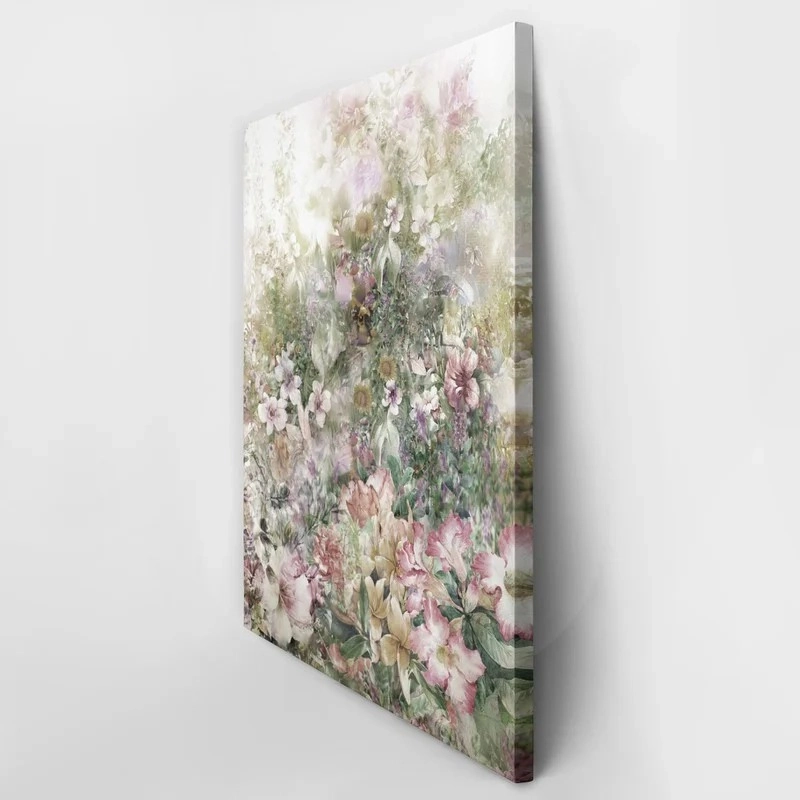 Πινακας σε καμβά ABSTRACT FLOWERS 6