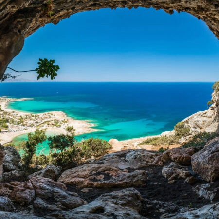 Πινακας σε καμβά CRETE - Νησια Sticky 4