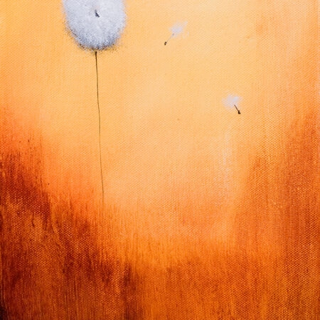 Πινακας σε καμβά DANDELION ABSTRACT - Dandelion Sticky 5