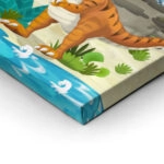 Πινακας σε καμβά DINOSAUR LAND