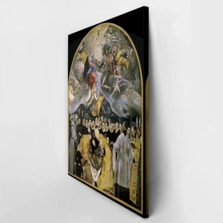Πινακας σε καμβά EL GRECO - THE BURIAL OF THE COUNT OF ORGAZ - El Greco Sticky 2