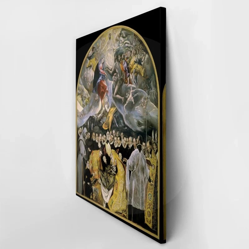 Πινακας σε καμβά EL GRECO - THE BURIAL OF THE COUNT OF ORGAZ