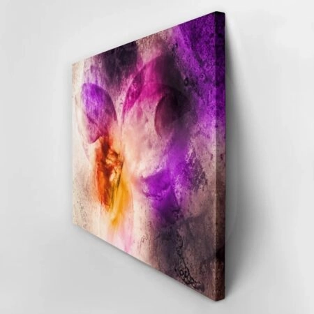 Πινακας σε καμβά FROZEN ORCHID FLOWERS ABSTRACT PAINTING - Αφηρημενα και Abstract Sticky 2