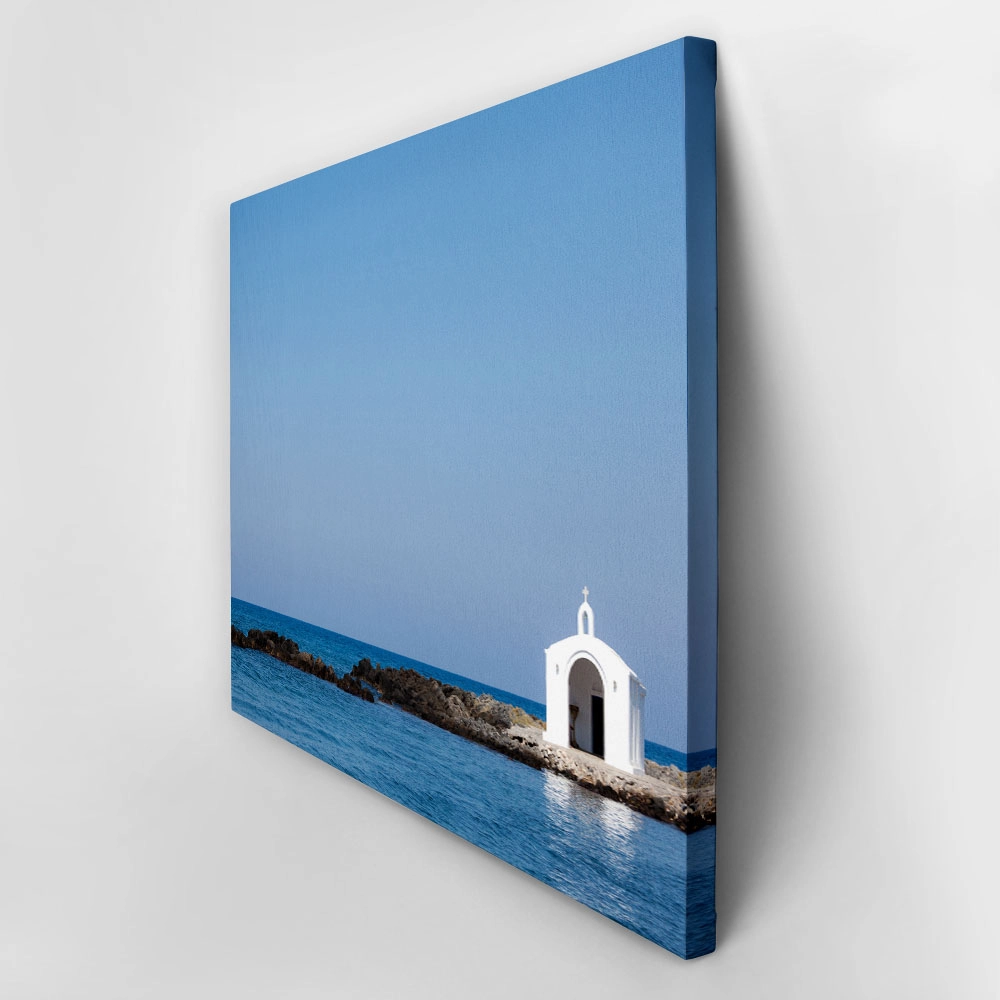 Πινακας σε καμβά GREEK CHURCH