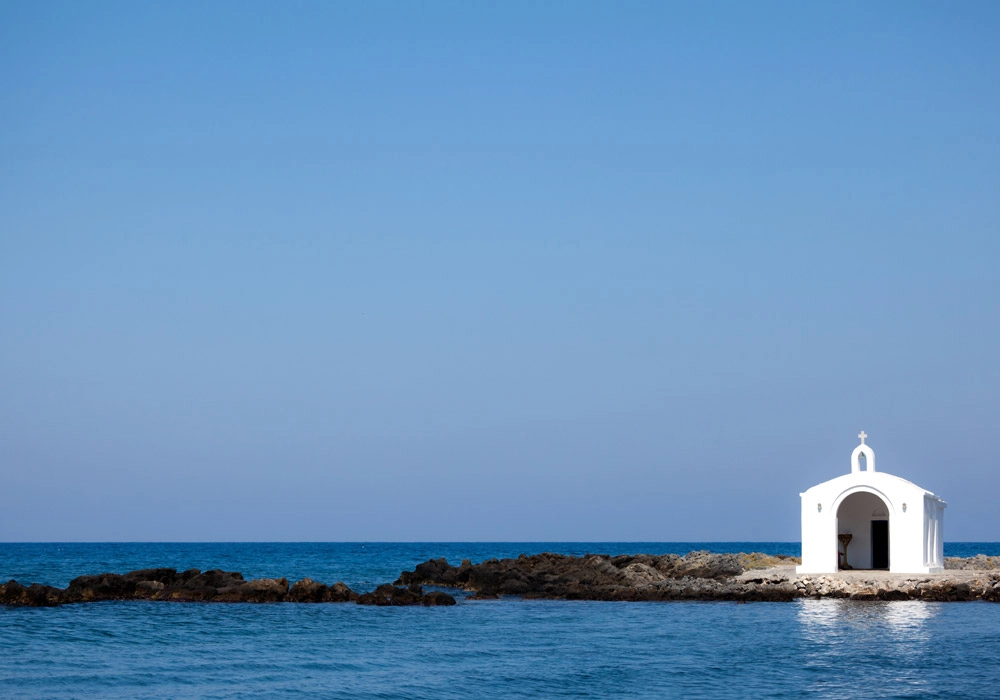Πινακας σε καμβά GREEK CHURCH