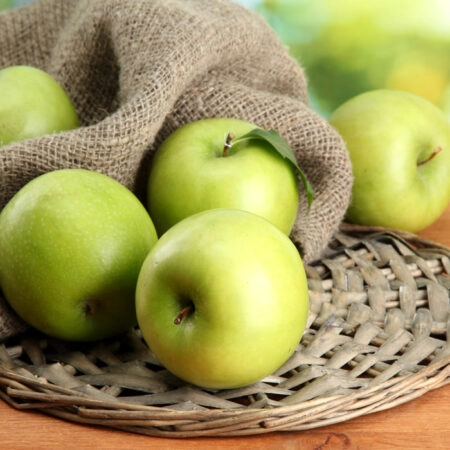 Πινακας σε καμβά GREEN APPLES - Food and Drink Sticky 4