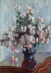 Πινακας σε καμβά MONET - CHRYSANTHEMUM