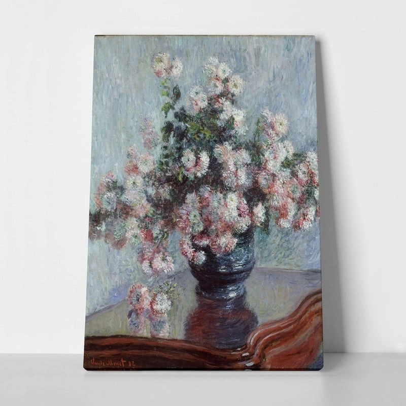 Πινακας σε καμβά MONET - CHRYSANTHEMUM