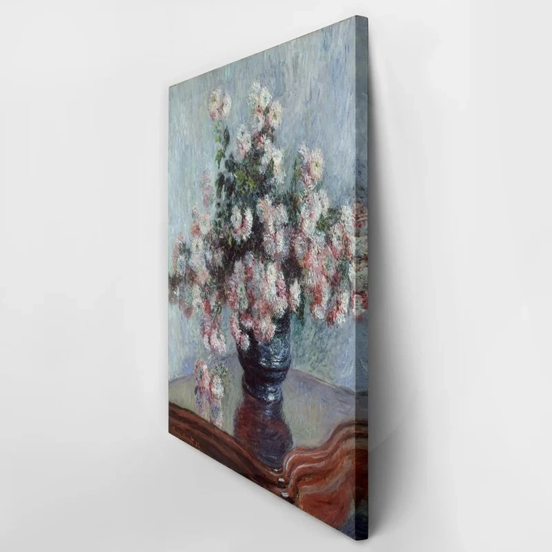 Πινακας σε καμβά MONET - CHRYSANTHEMUM