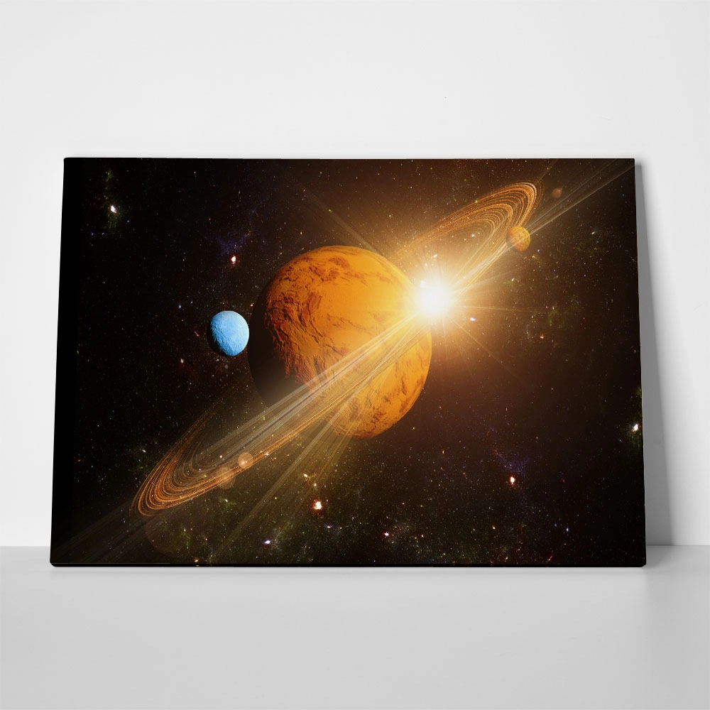Πινακας σε καμβά PLANET
