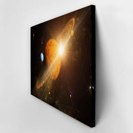 Πινακας σε καμβά PLANET - Διαστημα και Τεχνολογια Sticky 2