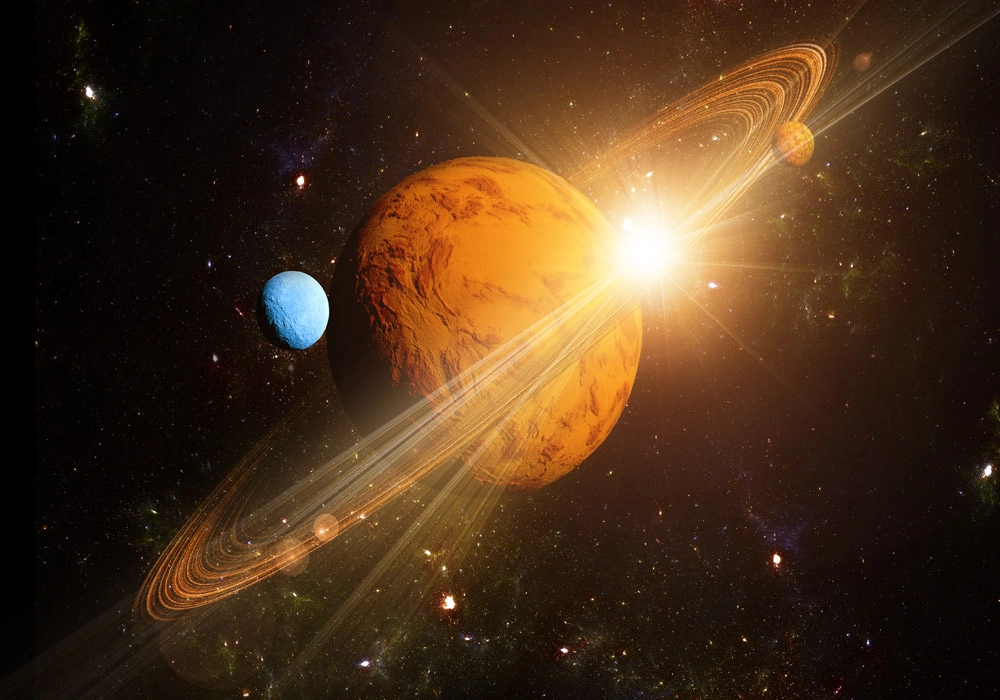 Πινακας σε καμβά PLANET