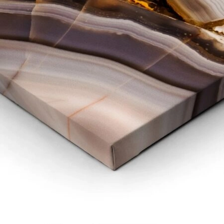 Πινακας σε καμβά POLISHED AGATE MACRO - Αφηρημενα και Abstract Sticky 1