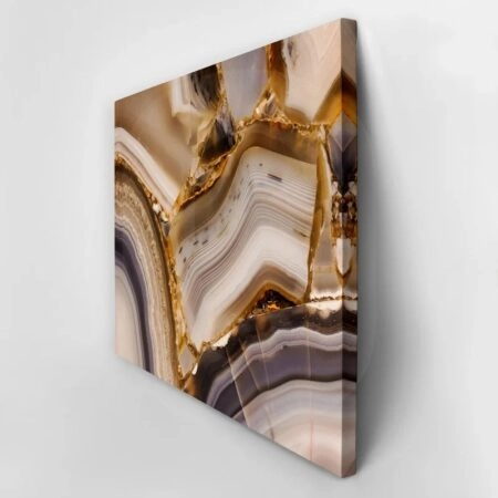 Πινακας σε καμβά POLISHED AGATE MACRO - Αφηρημενα και Abstract Sticky 2