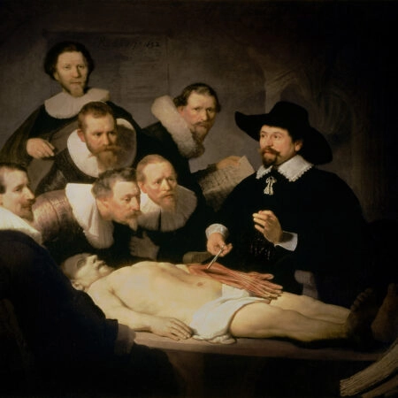 Πινακας σε καμβά REMBRANDT - ANATOMY LESSONS - Rembrandt Sticky 4