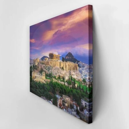 Πινακας σε καμβά RUINS OF ACROPOLIS - Αξιοθεατα και Ιστορια Sticky 2