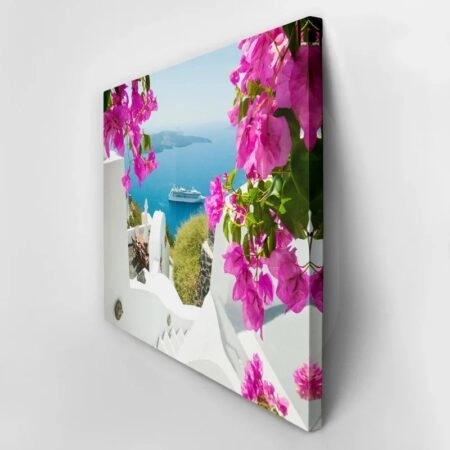 Πινακας σε καμβά SANTORINI 5 - Νησια Sticky 2