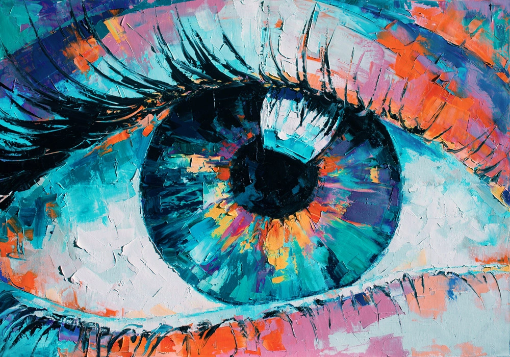 Πινακας σε καμβά THE EYE