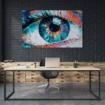 Πινακας σε καμβά THE EYE