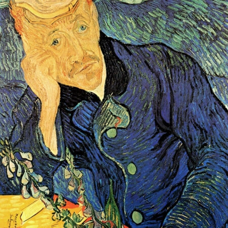 Πινακας σε καμβά VAN GOGH - PORTRAIT OF DR. GACHET - Vincent Van Gogh Sticky 4