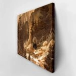Πινακας σε καμβά BROWN BEAR ROCKY MOUNTAINS