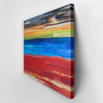 Πινακας σε καμβά ABSTRACT SEASCAPE PAINTING