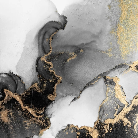 OUTLET Πινακας σε καμβά BLACK GOLD ABSTRACT 100cm x 65cm - OUTLET Sticky 5
