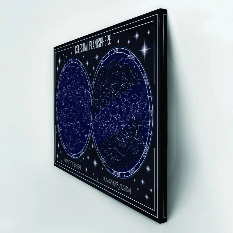 Πινακας σε καμβά CELESTIAL PLANISPHERE MAP