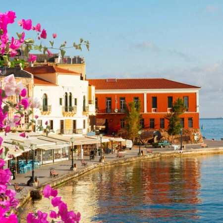 OUTLET Πινακας σε καμβά CHANIA HARBOUR 80x50cm - OUTLET Sticky 4