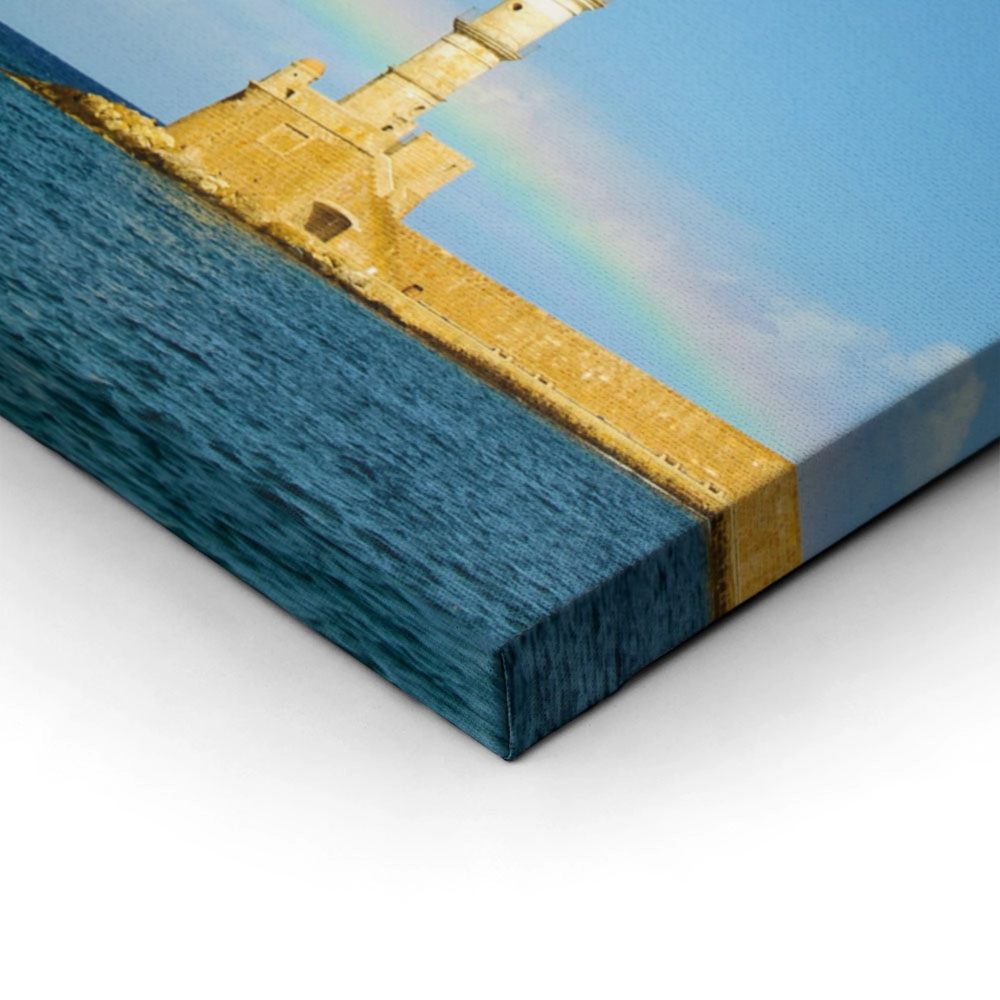Πινακας σε καμβά CHANIA RAINBOW