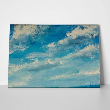 Πινακας σε καμβά EXPRESSIVE SKY OILPAINTING - Ουρανος - Καιρικα φαινομενα Sticky 1