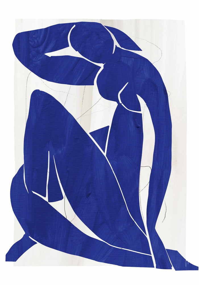 Πινακας σε καμβά MATISSE - BLUE NUDE