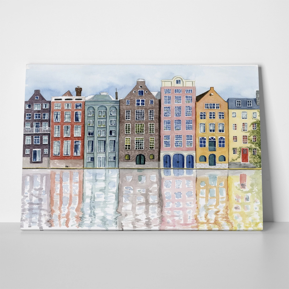 Πινακας σε καμβά NETHERLANDS NEIGHBORHOOD