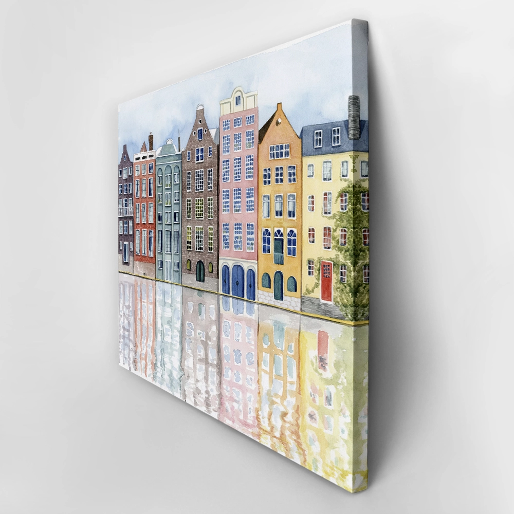 Πινακας σε καμβά NETHERLANDS NEIGHBORHOOD