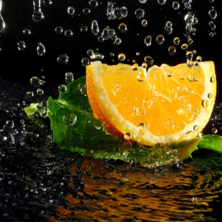 Πινακας σε καμβά ORANGE 2 - Food and Drink Sticky 4