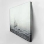 Πινακας σε καμβά SAILING SHIP IN THE FOG