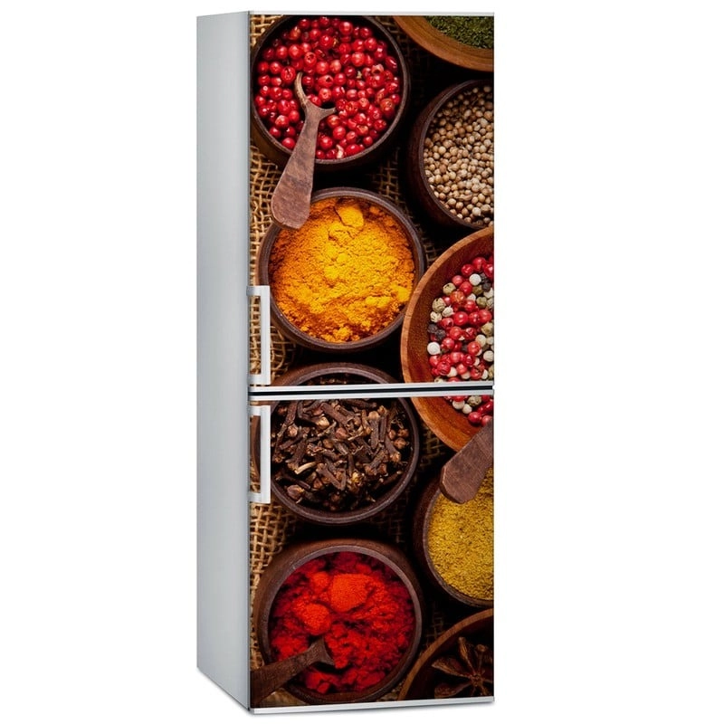 Αυτοκόλλητο ψυγείου SPICES
