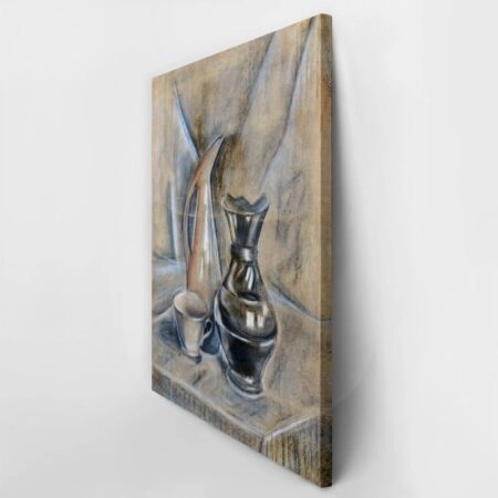 Πινακας σε καμβά STILL LIFE POTTERY - Food and Drink Sticky 3