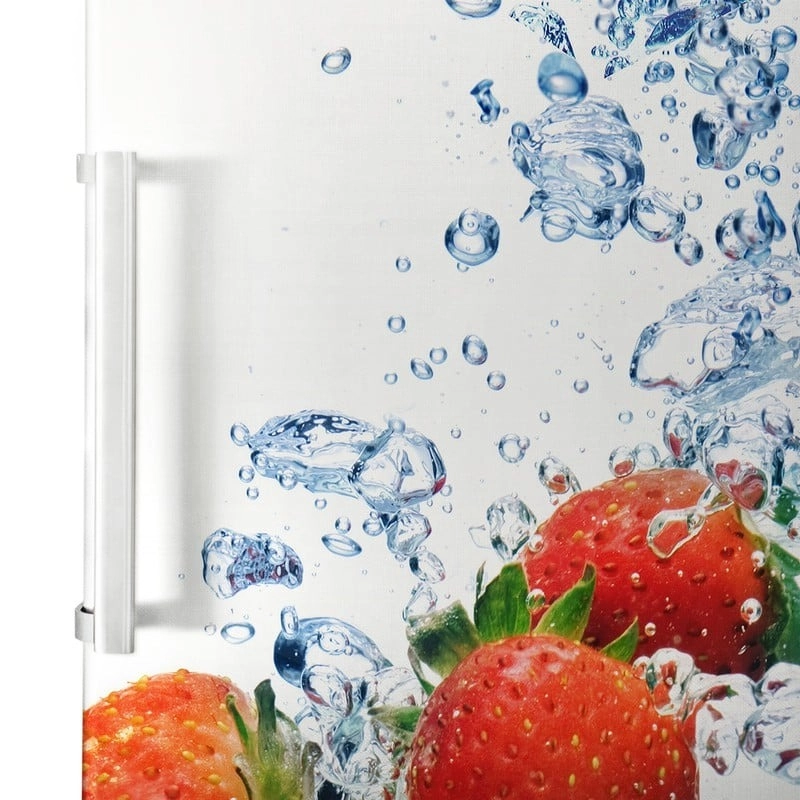 Αυτοκόλλητο ψυγείου STRAWBERRIES