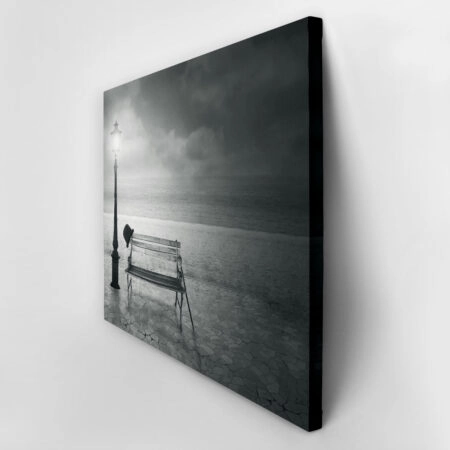 Πινακας σε καμβά VINTAGE BLACK WHITE - Vintage Sticky 2
