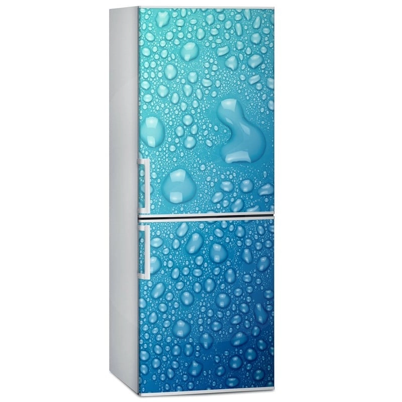 Αυτοκόλλητο ψυγείου WATER DROPS