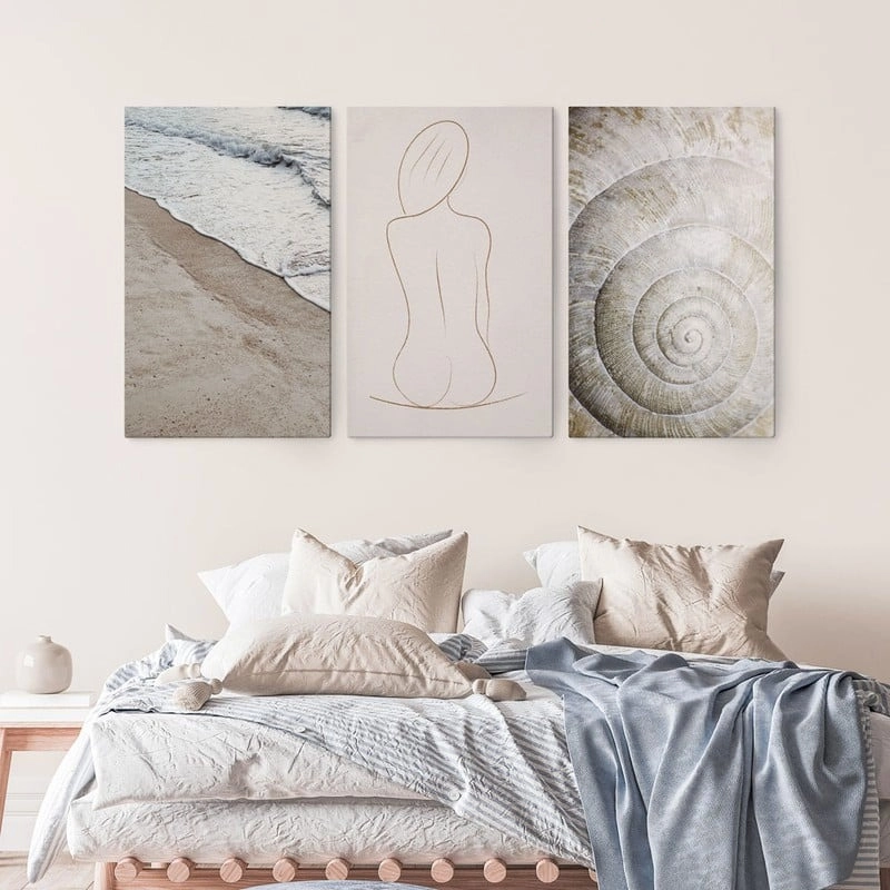 Σετ Τριπτυχος Πινακας σε καμβά APHRODITE
